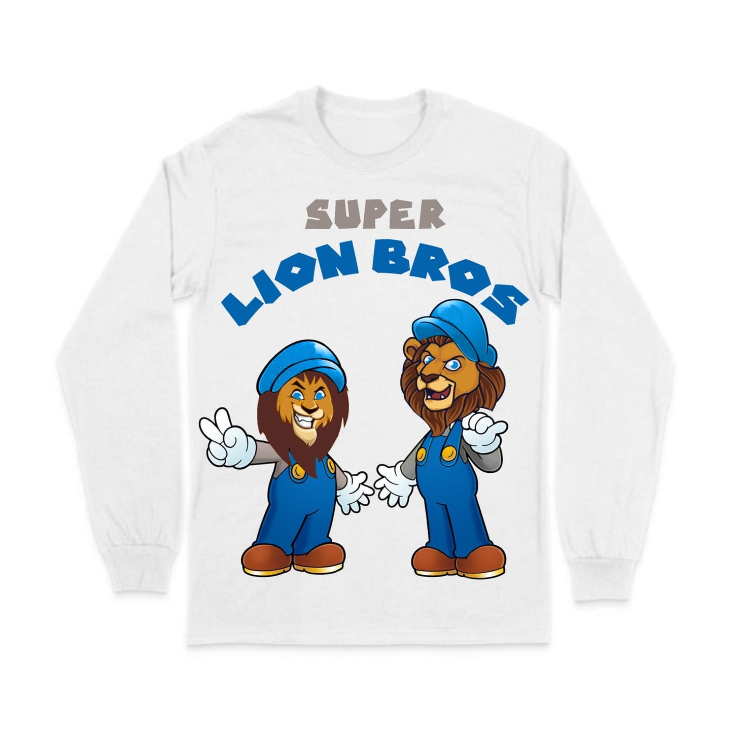 Super Lion Bros Long Sleeve T-Shirt