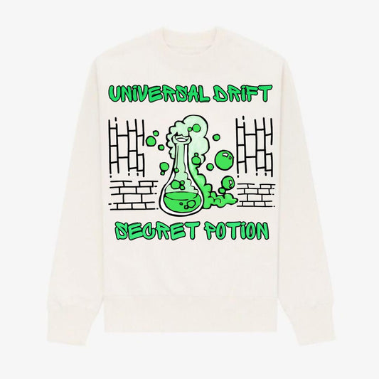 UNIVERSAL DRIFT SECRET POTION - CREAM SWEATSHIRT